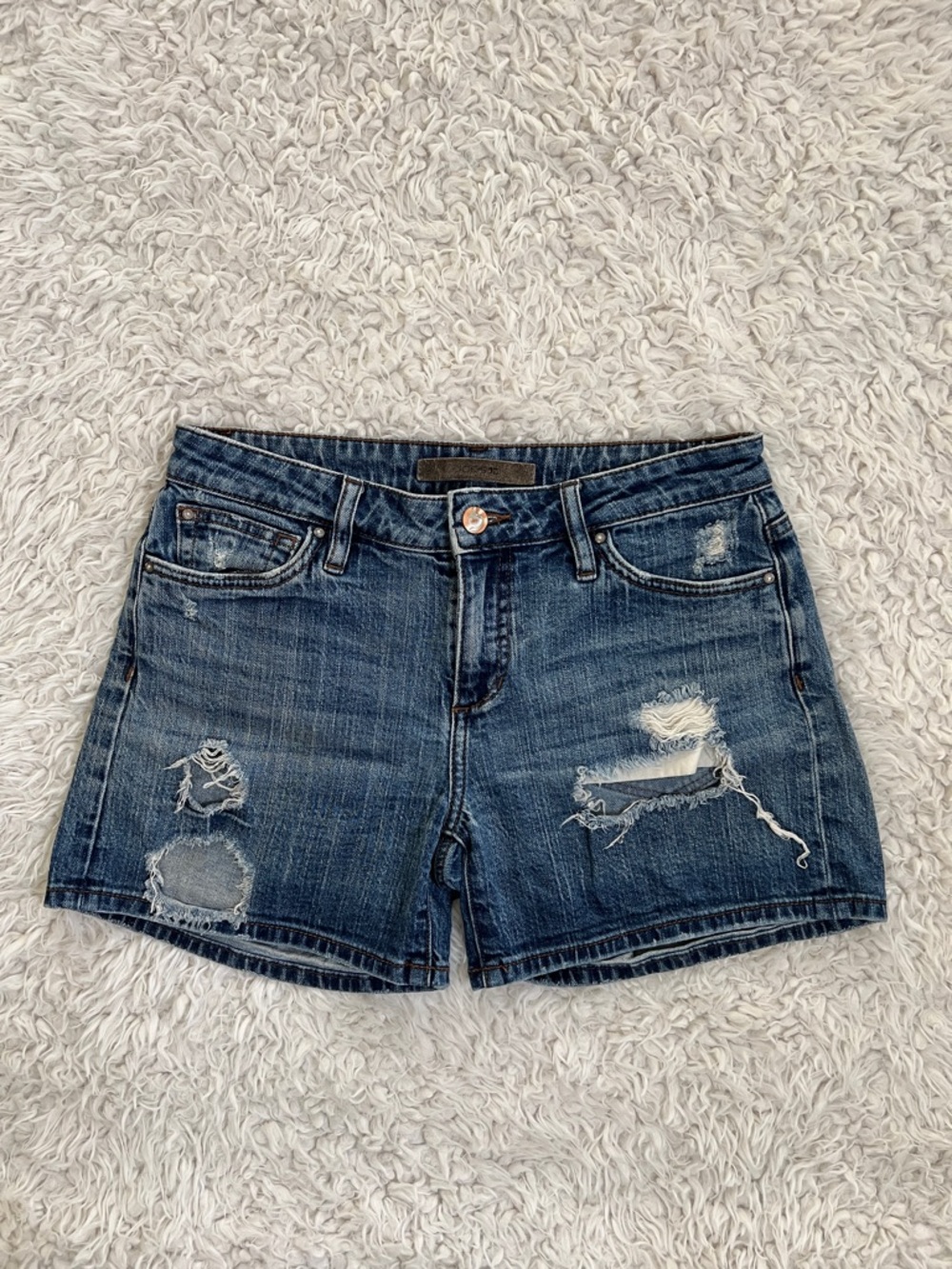 Joe's Jeans Shorts Denim Size W26 Distressed Casual